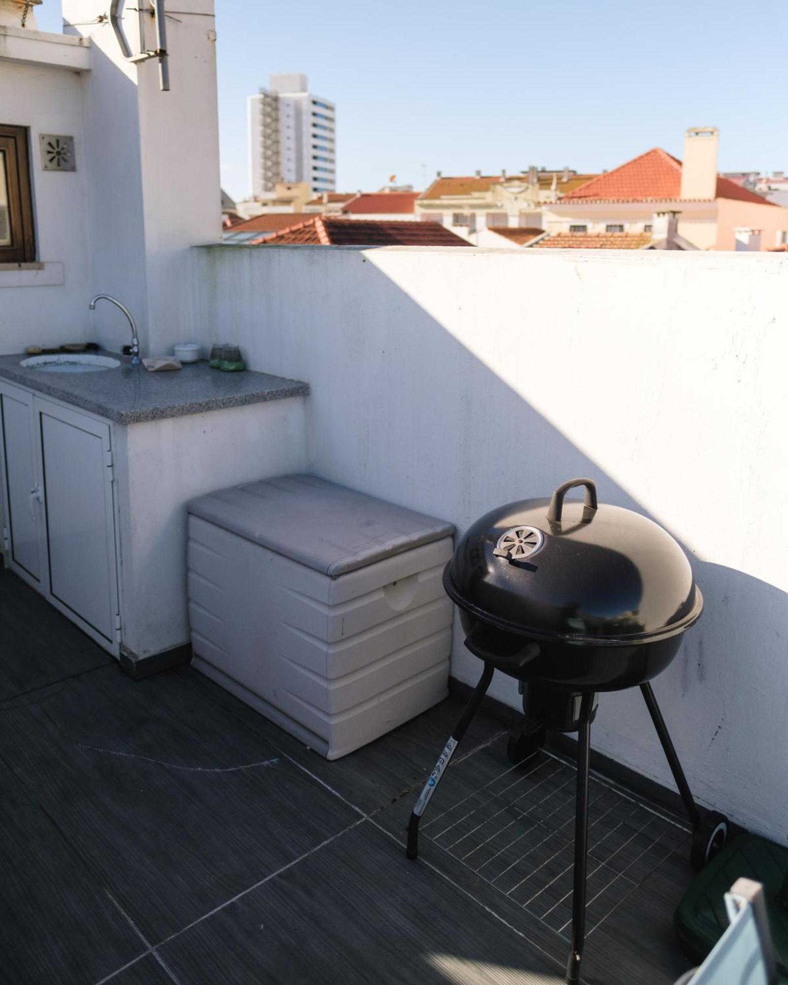 Casa Da Fonte - Vintage House And Rooftop Figueira da Foz Exteriör bild